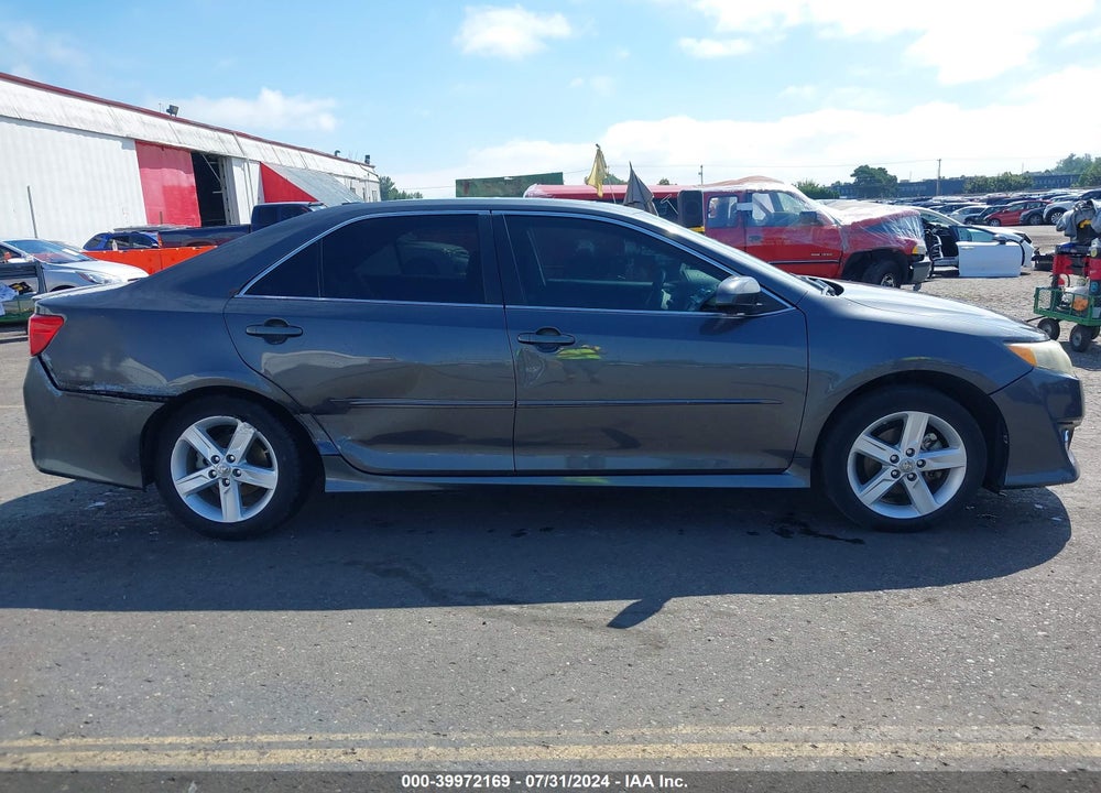 2012 TOYOTA CAMRY SE VIN: 4T1BF1FK5CU107236