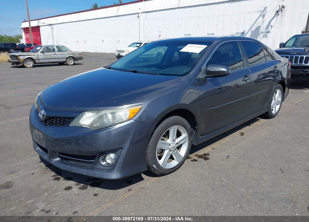 2012 TOYOTA CAMRY SE VIN: 4T1BF1FK5CU107236