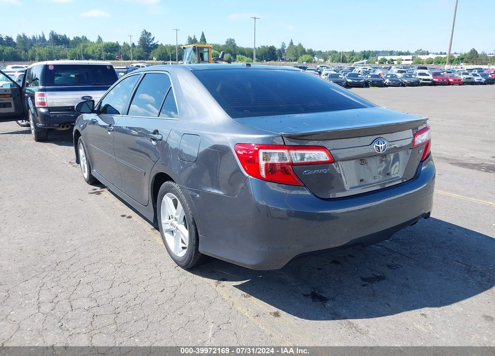 2012 TOYOTA CAMRY SE VIN: 4T1BF1FK5CU107236