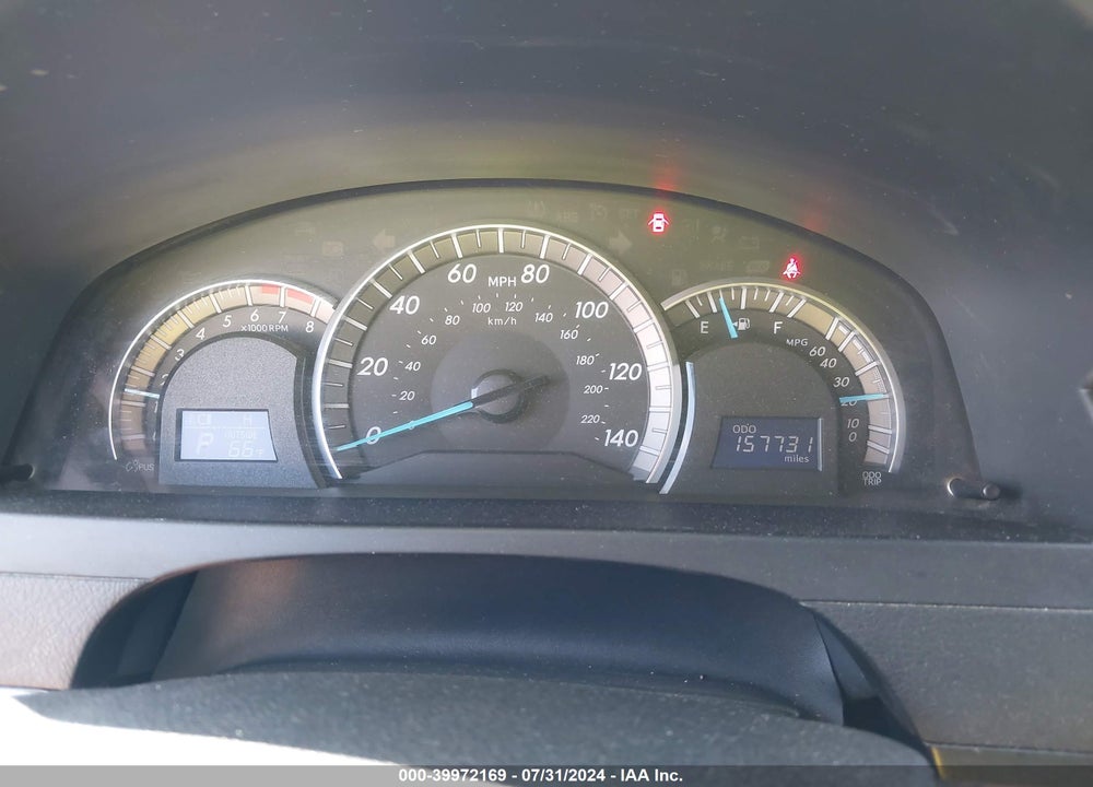 2012 TOYOTA CAMRY SE VIN: 4T1BF1FK5CU107236