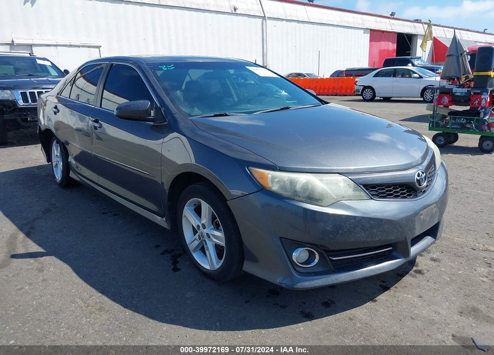 2012 TOYOTA CAMRY SE VIN: 4T1BF1FK5CU107236