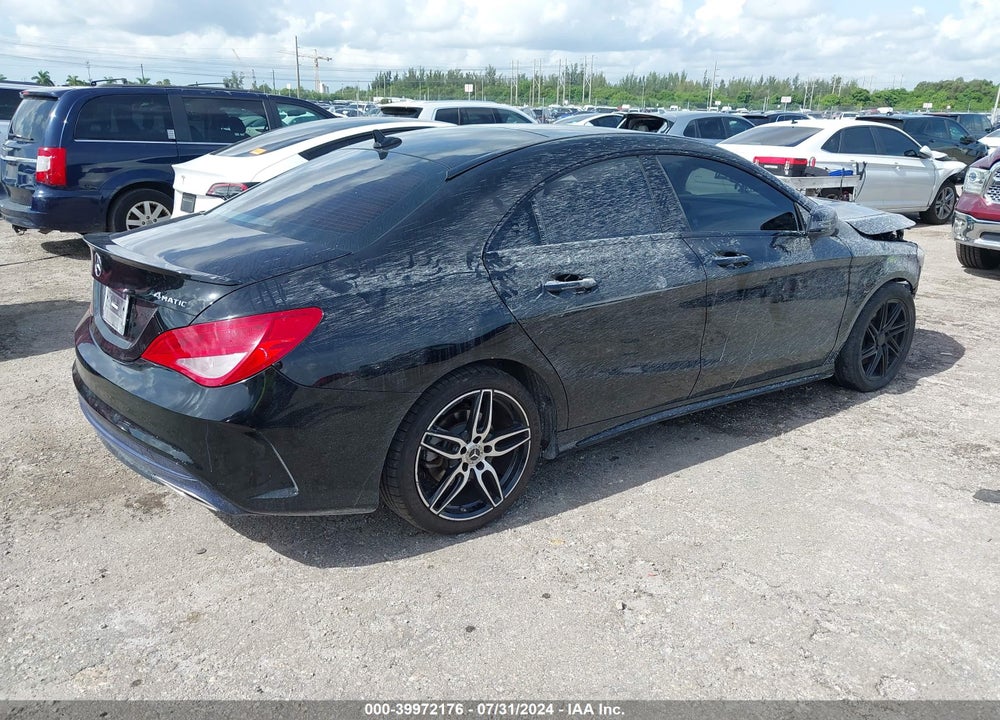 2018 MERCEDES-BENZ CLA 250 4MATIC VIN: WDDSJ4GB2JN590989