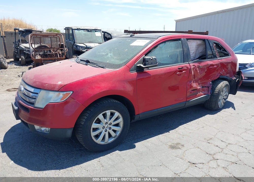 2009 FORD EDGE SEL VIN: 2FMDK48CX9BA82103