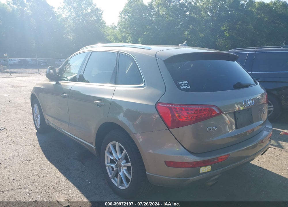 2009 AUDI Q5 3.2 PREMIUM VIN: WA1KK78R49A049119