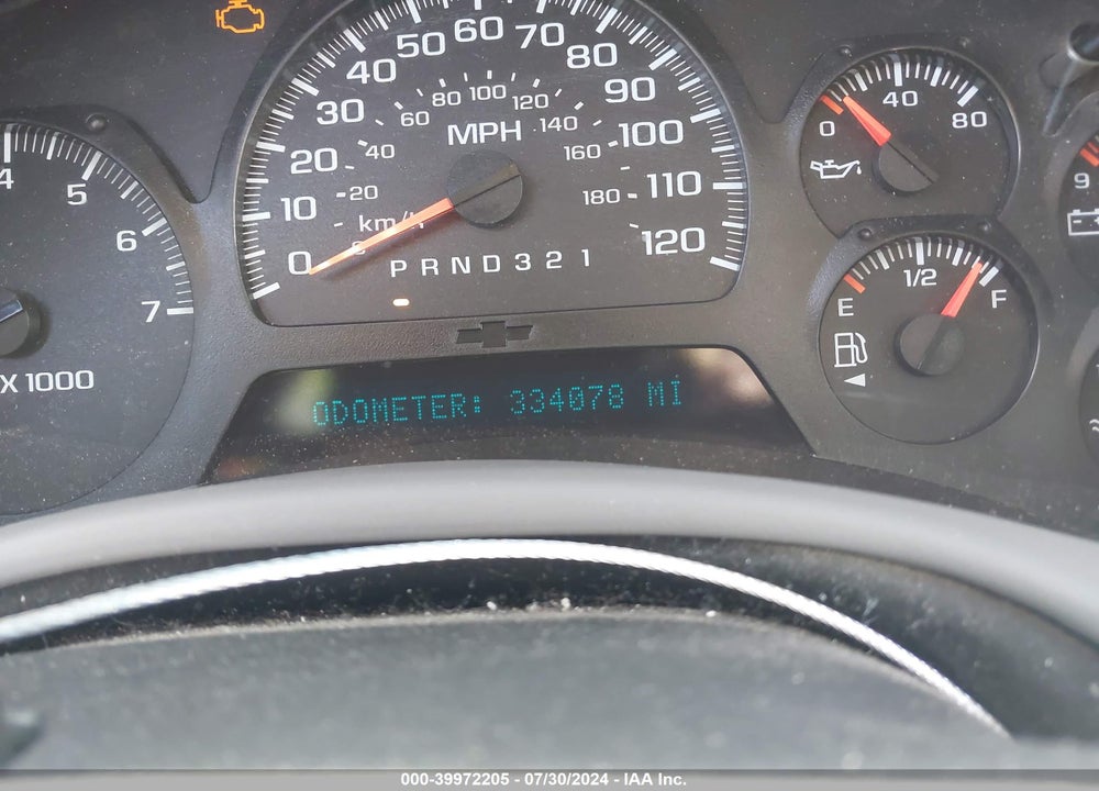 2007 CHEVROLET TRAILBLAZER LT VIN: 1GNDT13S972299764