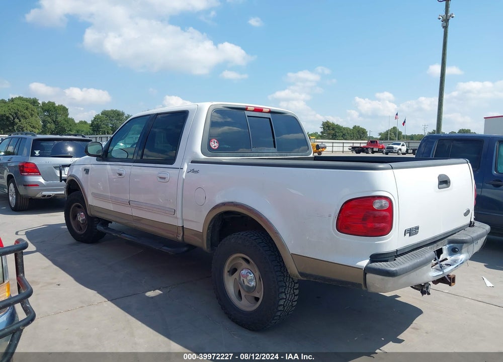 2001 FORD F-150 KING RANCH EDITION/LARIAT/XLT VIN: 1FTRW08L81KA86524