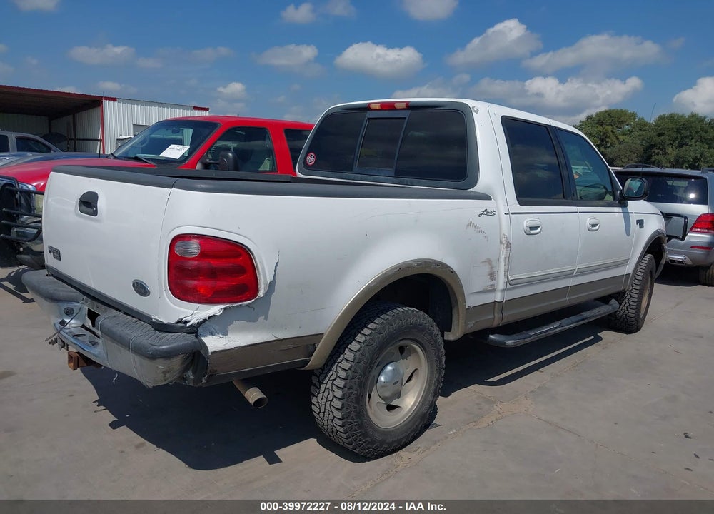 2001 FORD F-150 KING RANCH EDITION/LARIAT/XLT VIN: 1FTRW08L81KA86524
