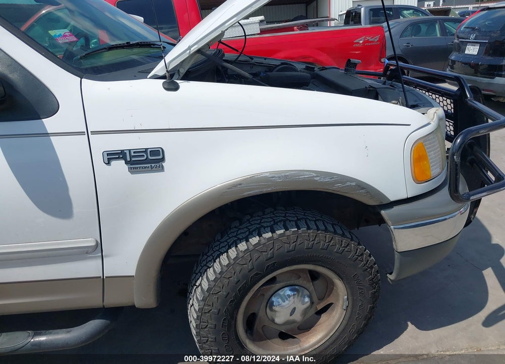 2001 FORD F-150 KING RANCH EDITION/LARIAT/XLT VIN: 1FTRW08L81KA86524