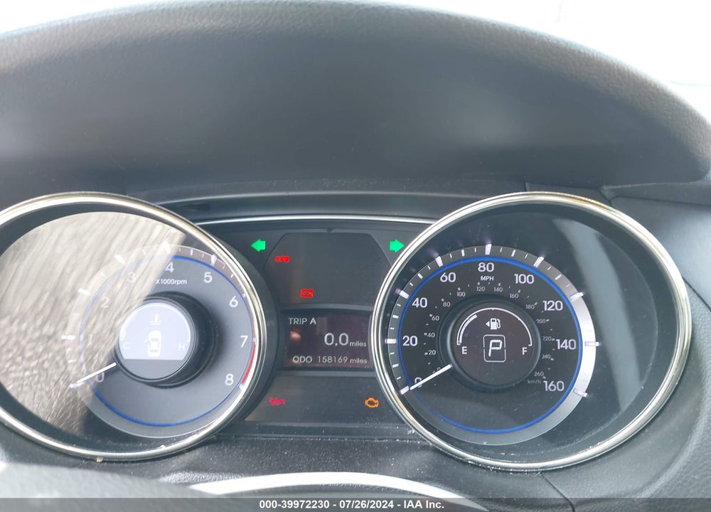 2012 HYUNDAI SONATA GLS VIN: 5NPEB4AC5CH340896