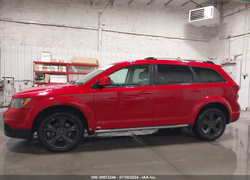 2018 DODGE JOURNEY CROSSROAD AWD VIN: 3C4PDDGG6JT387008