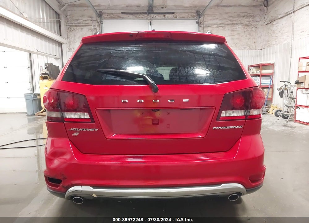 2018 DODGE JOURNEY CROSSROAD AWD VIN: 3C4PDDGG6JT387008