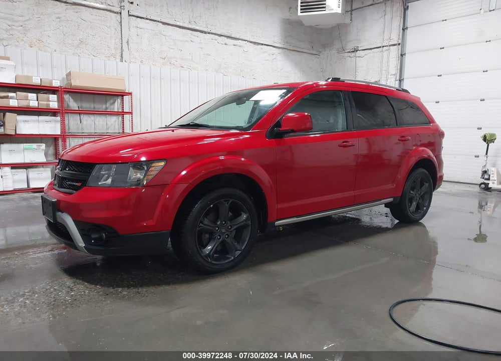 2018 DODGE JOURNEY CROSSROAD AWD VIN: 3C4PDDGG6JT387008