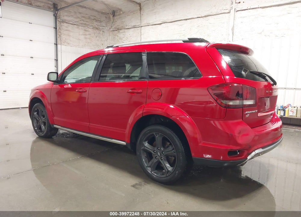 2018 DODGE JOURNEY CROSSROAD AWD VIN: 3C4PDDGG6JT387008