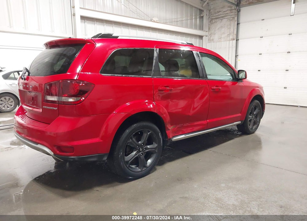 2018 DODGE JOURNEY CROSSROAD AWD VIN: 3C4PDDGG6JT387008
