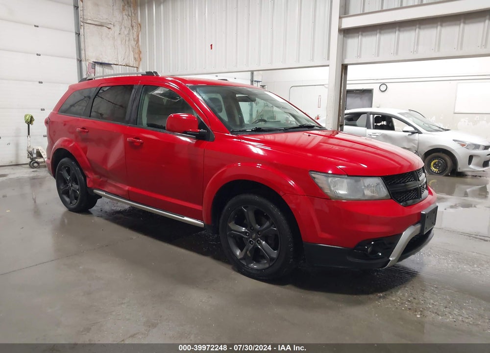 2018 DODGE JOURNEY CROSSROAD AWD VIN: 3C4PDDGG6JT387008