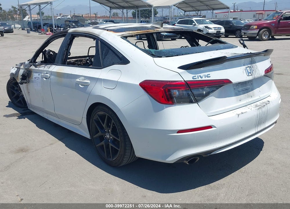 2022 HONDA CIVIC SI SEDAN VIN: 2HGFE1E59NH475754