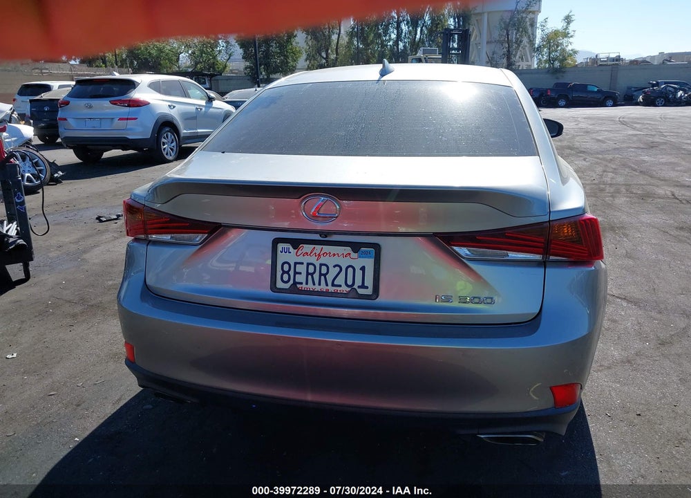 2018 LEXUS IS 300 VIN: JTHBA1D20J5071273