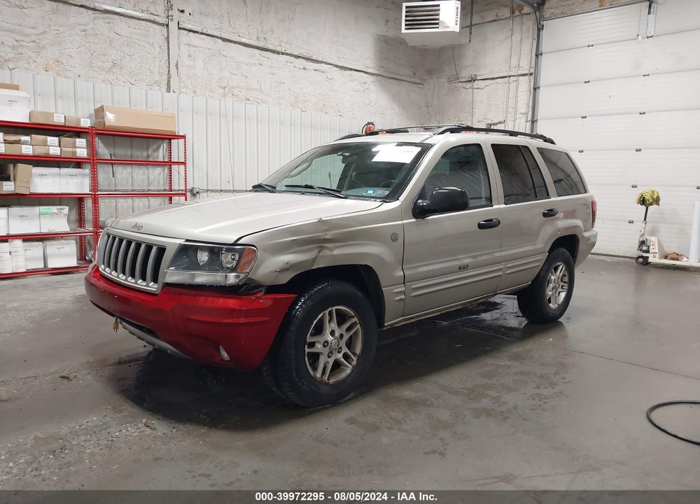 2004 JEEP GRAND CHEROKEE LAREDO VIN: 1J4GW48N14C274553