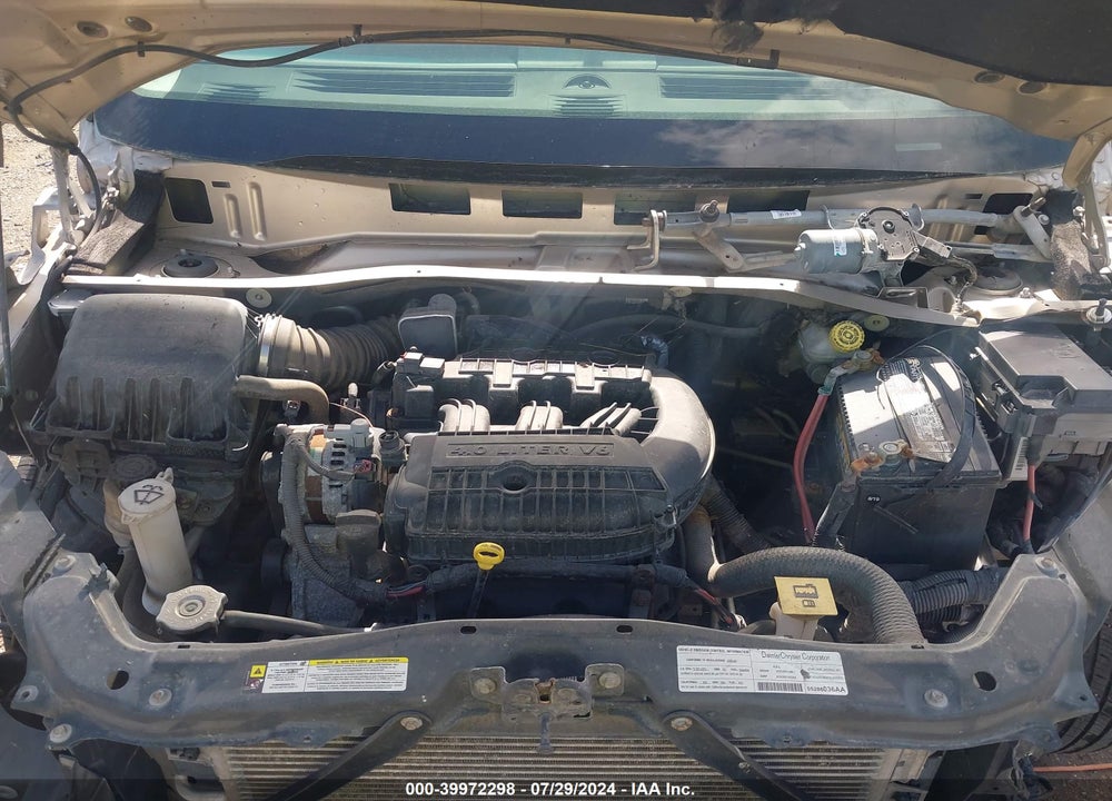 2008 DODGE GRAND CARAVAN SXT VIN: 2D8HN54X38R825526
