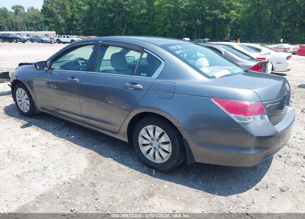 2009 HONDA ACCORD 2.4 LX VIN: 1HGCP26359A052898
