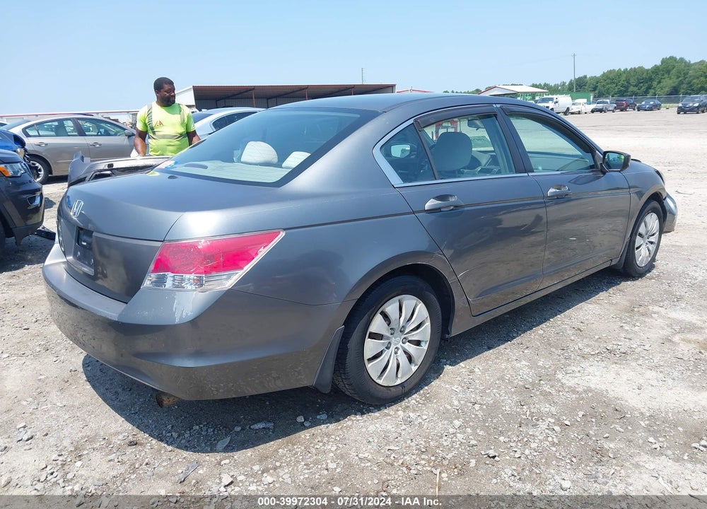 2009 HONDA ACCORD 2.4 LX VIN: 1HGCP26359A052898