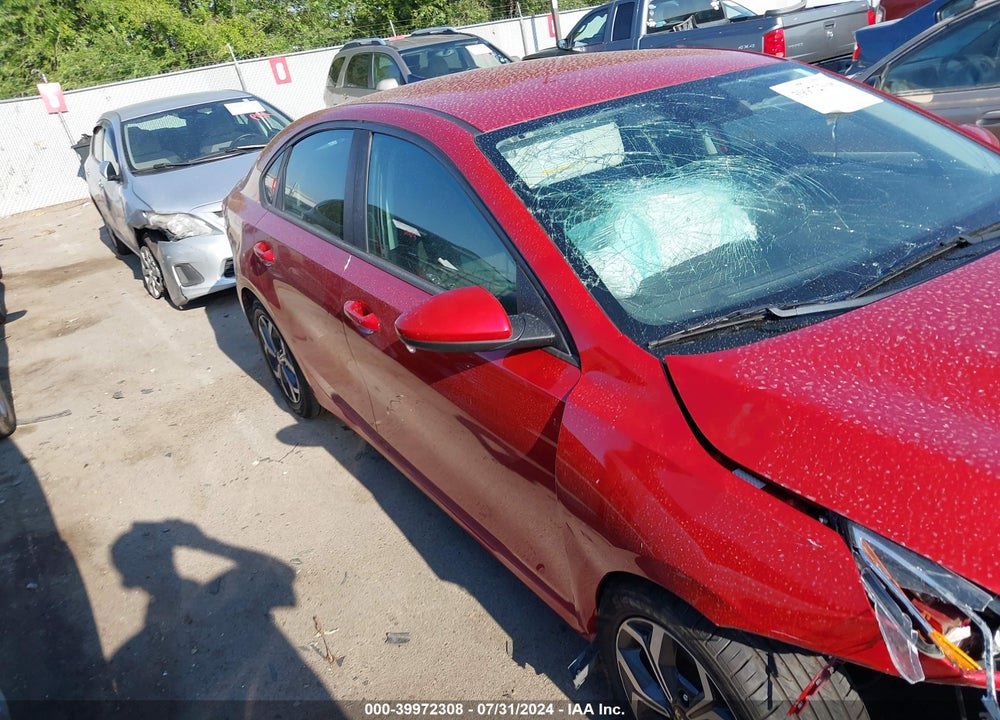 2020 KIA FORTE LXS VIN: 3KPF24AD8LE198321