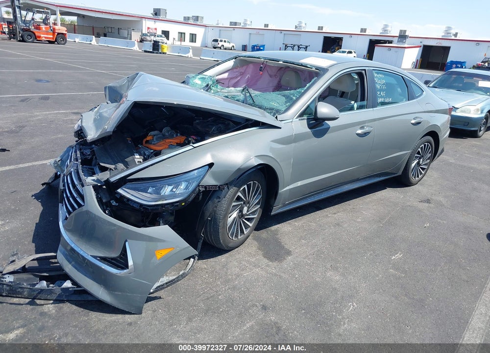 2021 HYUNDAI SONATA SEL VIN: KMHL34JJ1MA018540
