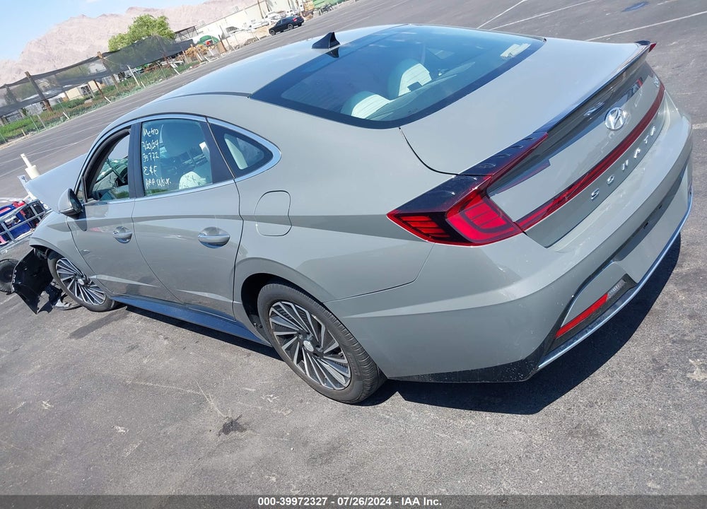 2021 HYUNDAI SONATA SEL VIN: KMHL34JJ1MA018540