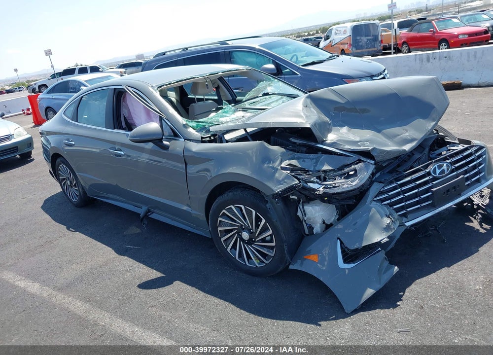2021 HYUNDAI SONATA SEL VIN: KMHL34JJ1MA018540