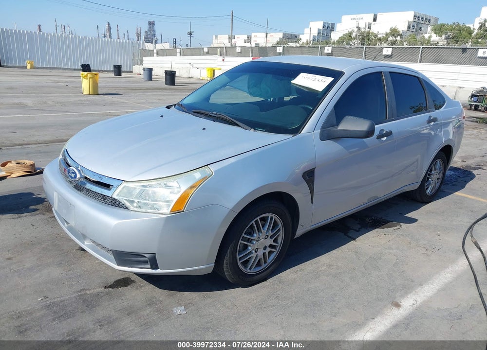 2008 FORD FOCUS SE/SES VIN: 1FAHP35N58W155145
