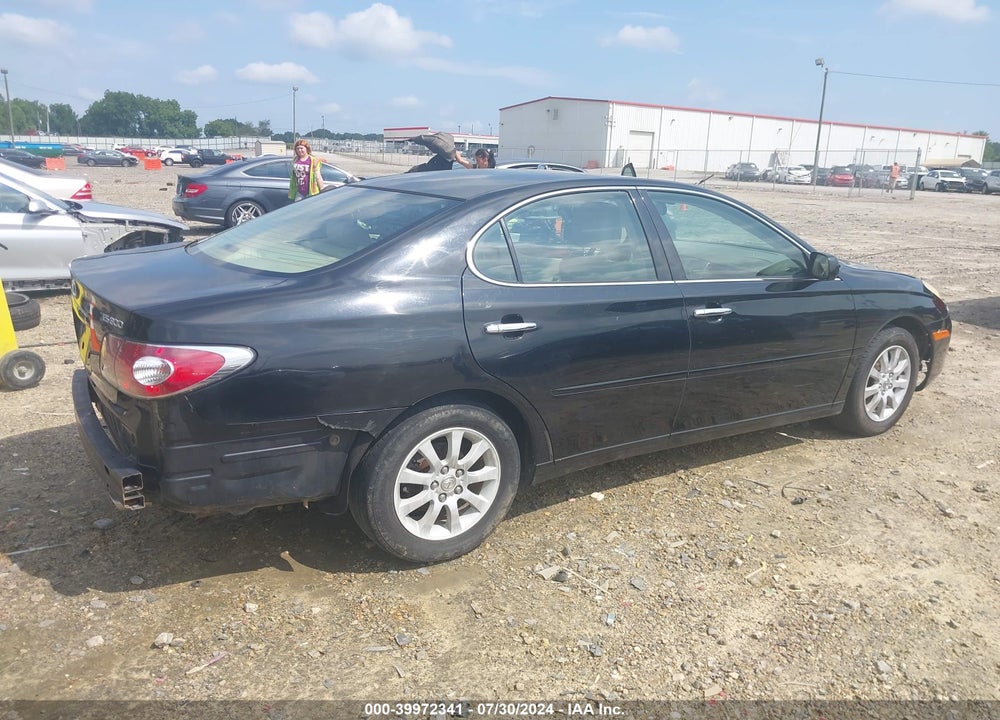 2003 LEXUS ES 300 VIN: JTHBF30GX30126438
