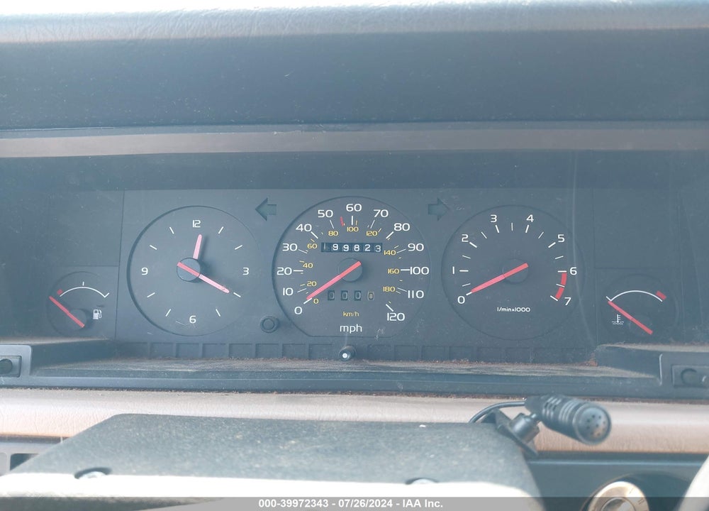 1990 VOLVO 740 GL VIN: YV1FA8851L2284229