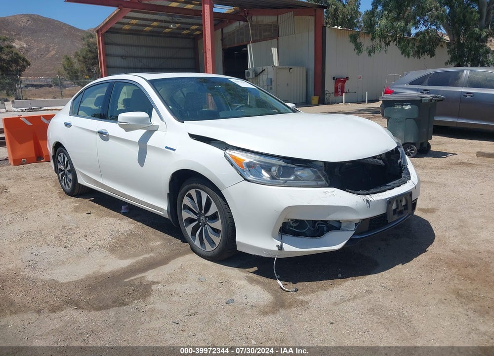 2017 HONDA ACCORD HYBRID EX-L VIN: JHMCR6F59HC027795