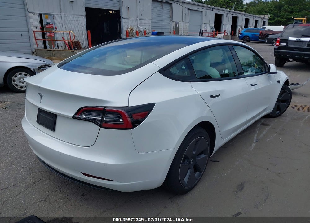 2021 TESLA MODEL 3 STANDARD RANGE PLUS REAR-WHEEL DRIVE VIN: 5YJ3E1EA4MF851795