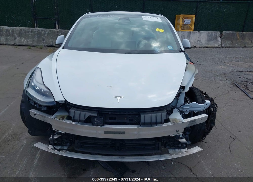 2021 TESLA MODEL 3 STANDARD RANGE PLUS REAR-WHEEL DRIVE VIN: 5YJ3E1EA4MF851795
