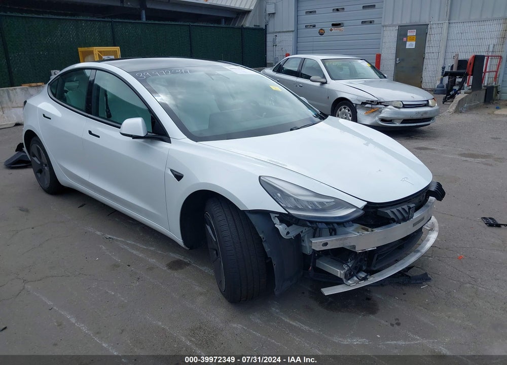 2021 TESLA MODEL 3 STANDARD RANGE PLUS REAR-WHEEL DRIVE VIN: 5YJ3E1EA4MF851795