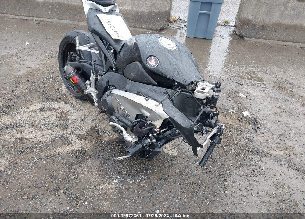 2008 HONDA CBR1000 RR VIN: JH2SC59028M000187
