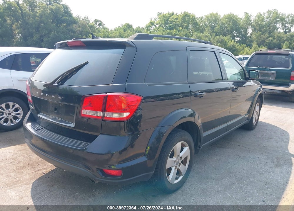 2012 DODGE JOURNEY SXT VIN: 3C4PDDBG1CT185283