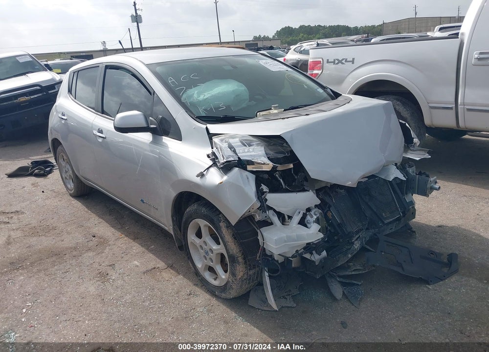 2014 NISSAN LEAF SV VIN: 1N4AZ0CP2EC333542