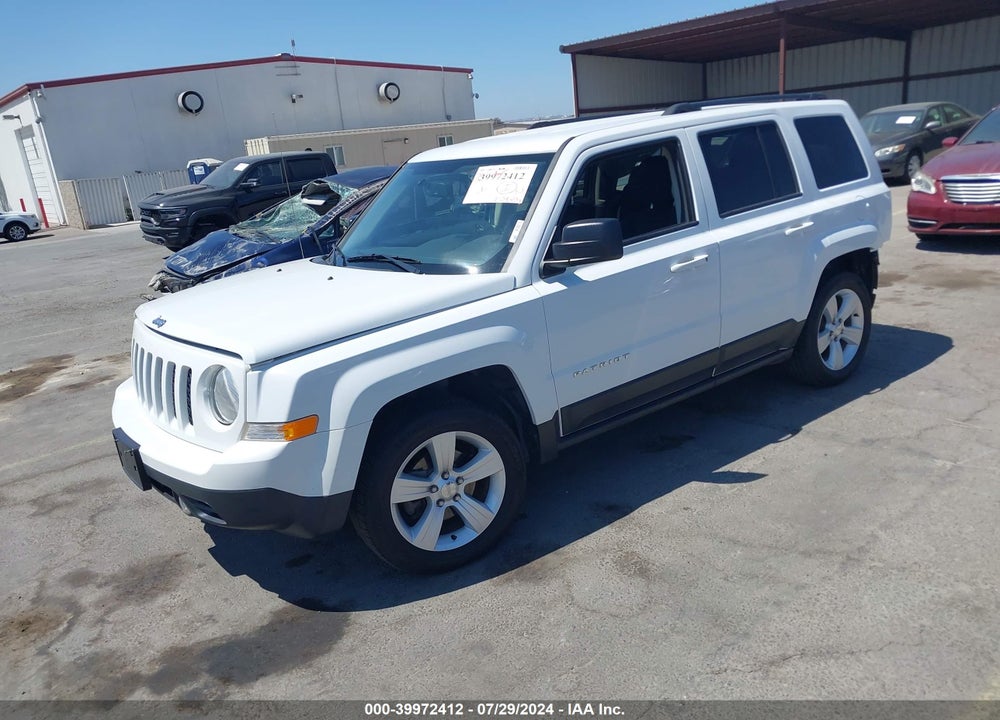 2016 JEEP PATRIOT LATITUDE VIN: 1C4NJPFA2GD647935