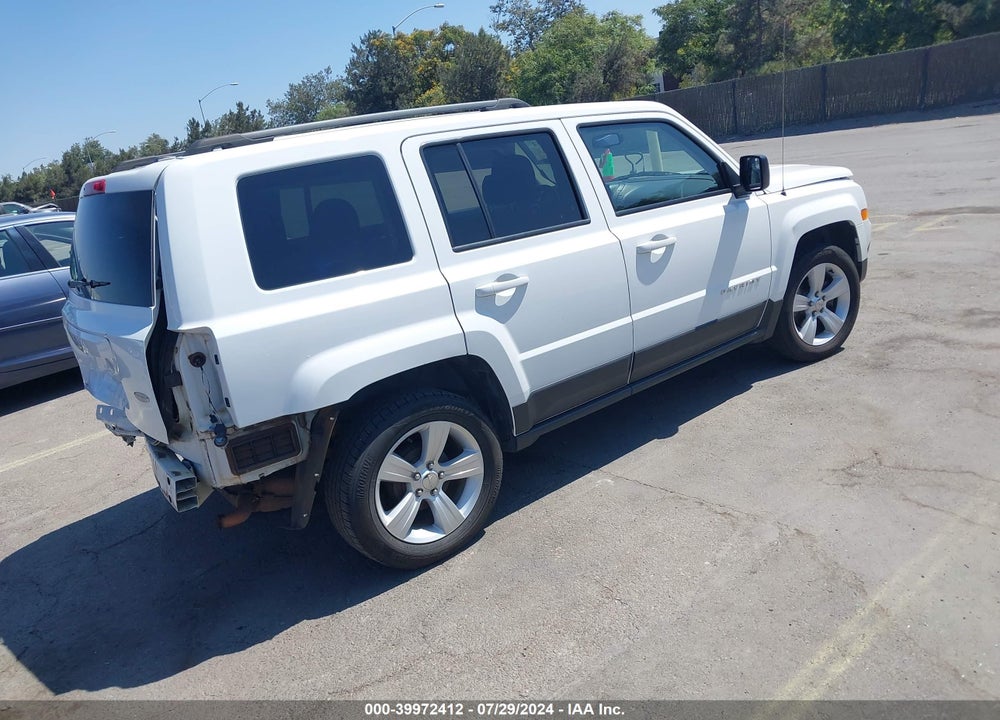 2016 JEEP PATRIOT LATITUDE VIN: 1C4NJPFA2GD647935