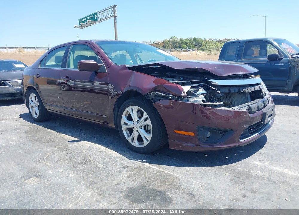 2012 FORD FUSION SE VIN: 3FAHP0HA9CR415985