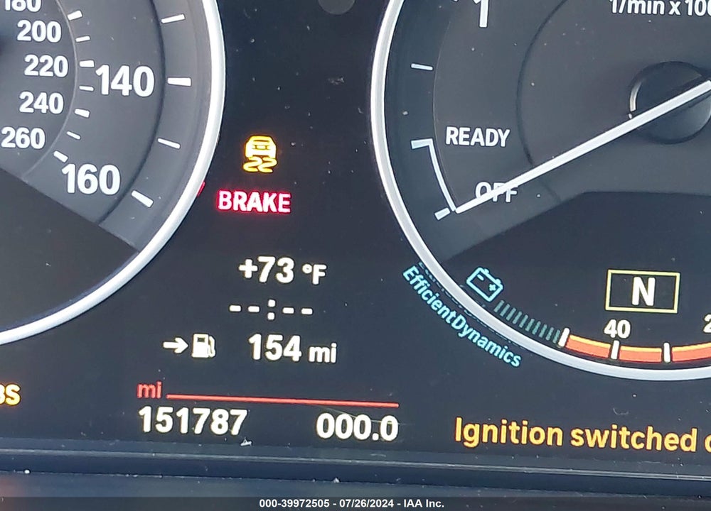 2014 BMW 328D XDRIVE VIN: WBA3D5C53EKX95110