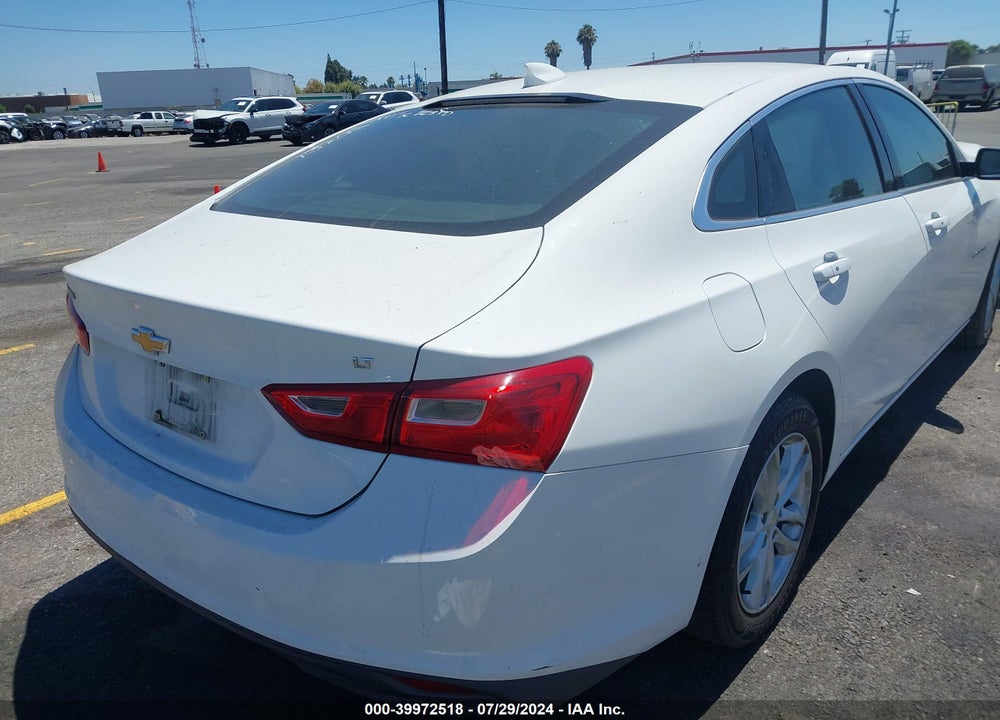 2018 CHEVROLET MALIBU LT VIN: 1G1ZD5ST4JF132511