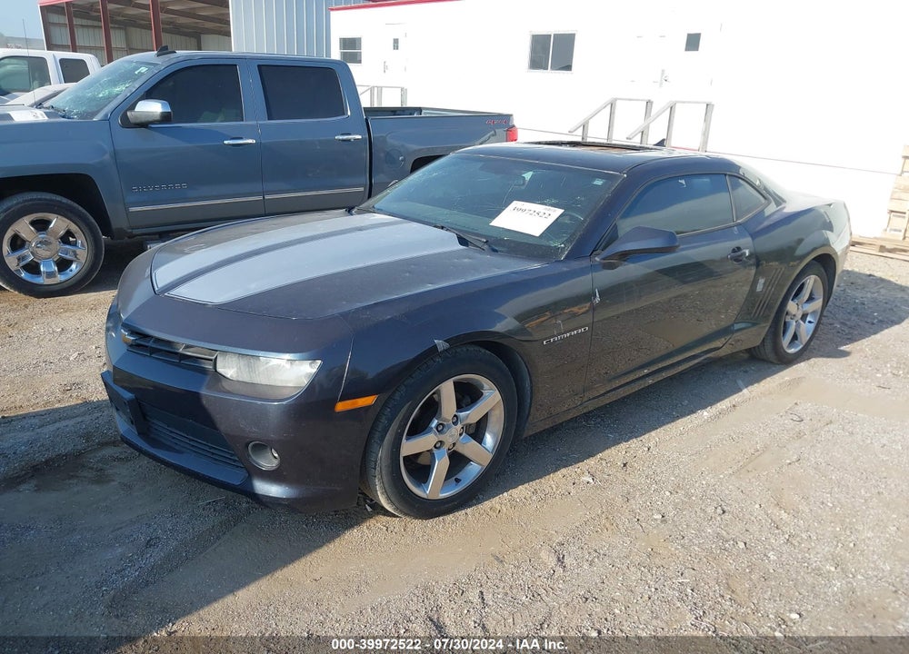 2014 CHEVROLET CAMARO 1LT VIN: 2G1FB1E31E9154056