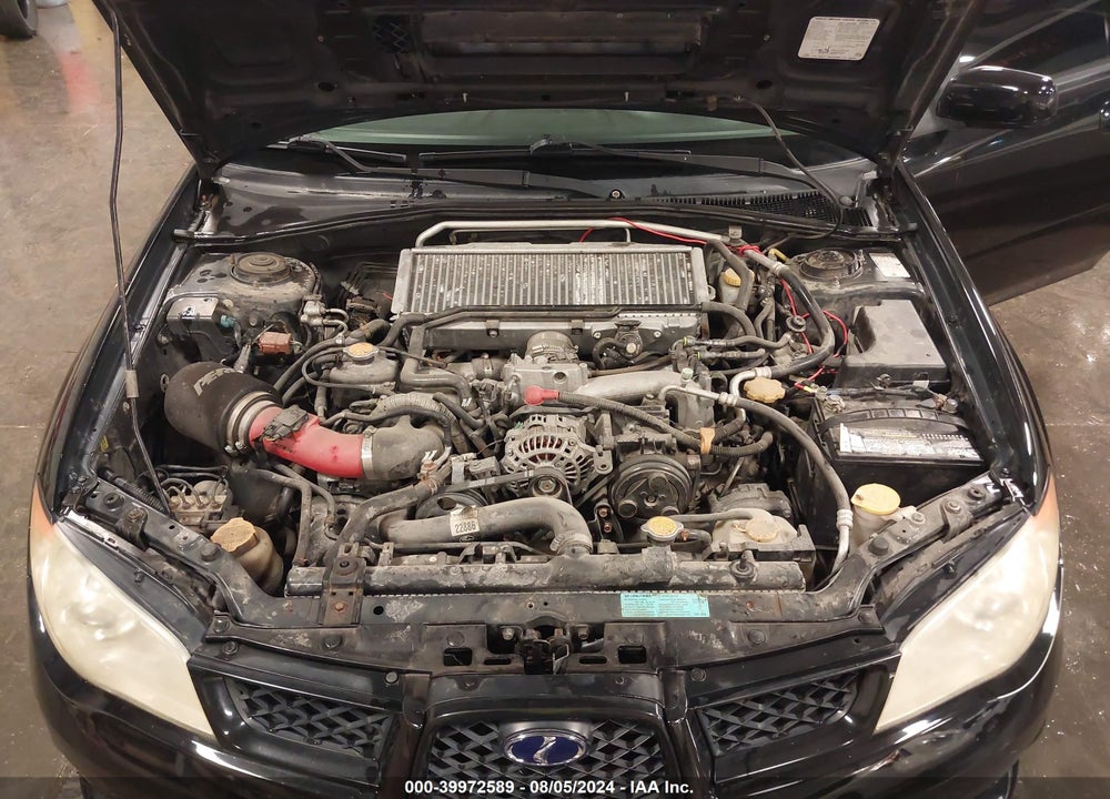 2007 SUBARU IMPREZA WRX LIMITED VIN: JF1GD74647G522499
