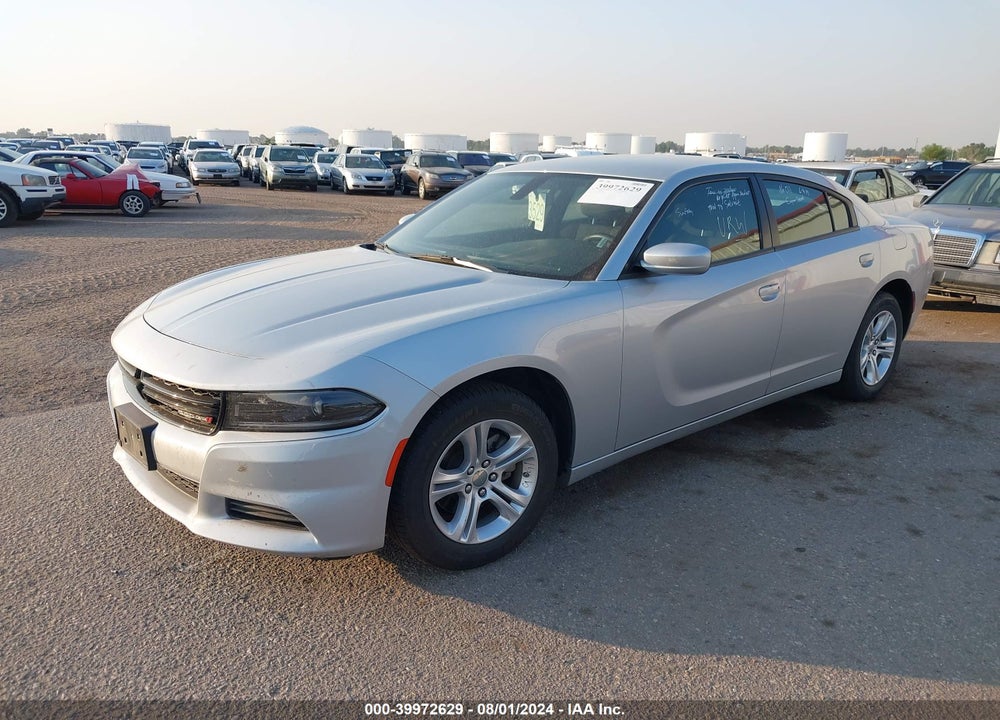 2022 DODGE CHARGER SXT RWD VIN: 2C3CDXBGXNH250549