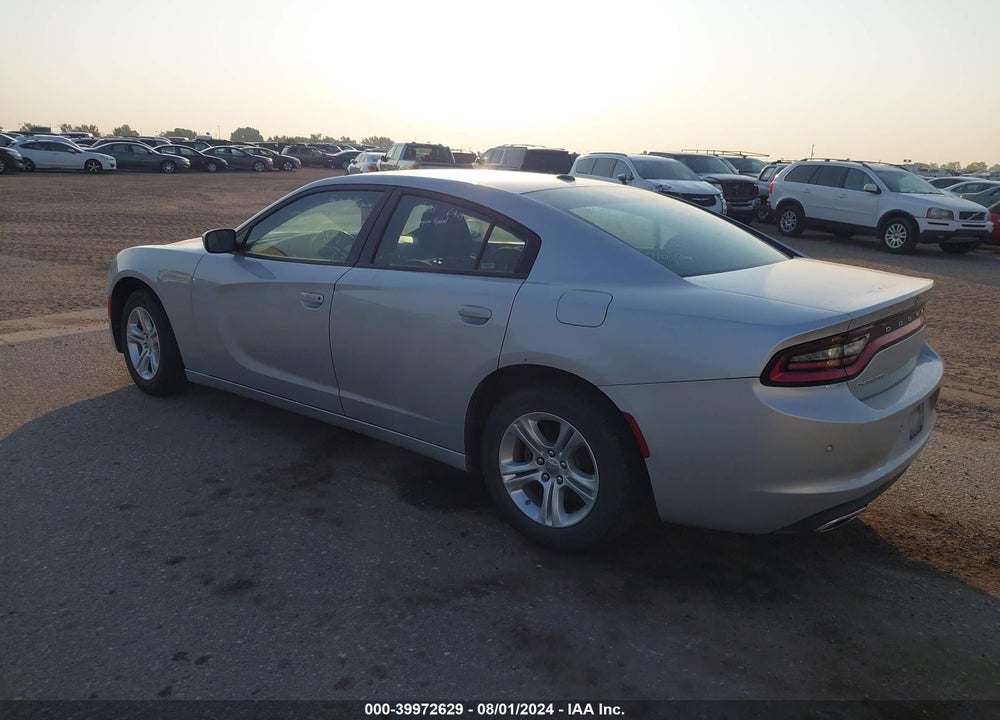 2022 DODGE CHARGER SXT RWD VIN: 2C3CDXBGXNH250549