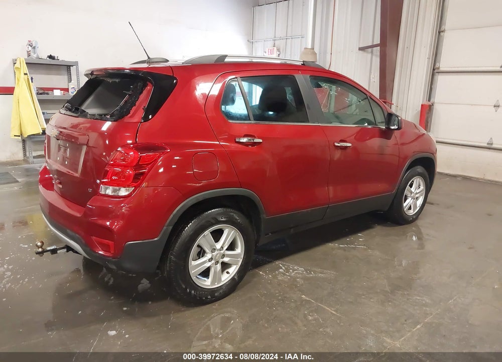2019 CHEVROLET TRAX LT VIN: 3GNCJPSB8KL393308