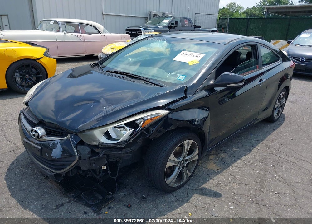 2014 HYUNDAI ELANTRA VIN: KMHDH6AH7EU027712